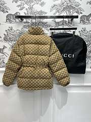 Gucci Fabric Bomber Jacket GG  - 3