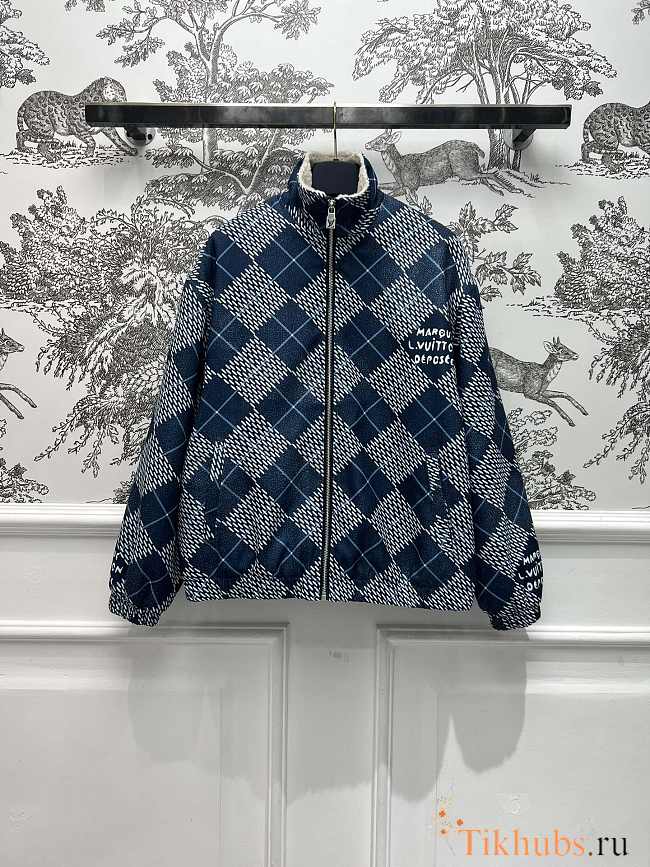 Louis Vuitton LV Denim Fleece Blouson - 1