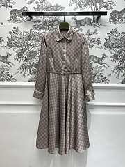 Gucci GG Silk Twill Dress - 1