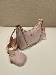 Prada Re-Edition 2005 Re-Nylon Pink Gold 22x12x6cm - 4