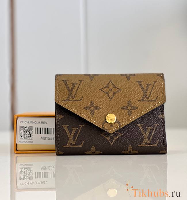 Louis Vuitton LV Wallet Victorine Monogram 12x9.5x1.5cm - 1