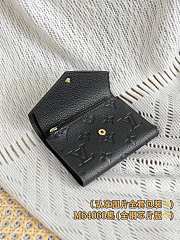 Louis Vuitton LV Black Victorine Wallet 12x9.5x2.5cm - 4