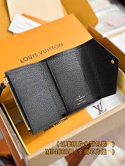 Louis Vuitton LV Black Victorine Wallet 12x9.5x2.5cm - 3