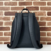 Gucci Large Backpack With Web Black 40x34x12cm - 5