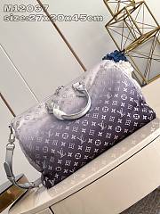 Louis Vuitton LV Keepall Bandoulière 45 Frost 45x27x20cm - 4