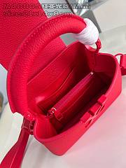 Louis Vuitton LV Capucines Mini Red 21x13.6x8cm - 6