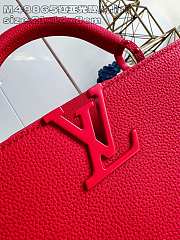 Louis Vuitton LV Capucines BB Red Bag 27x17.3x9cm - 3