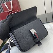 Gucci Small Crossbody Bag With Web 23x19x10cm - 3