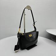 Balenciaga Black Rodeo Sling Pochette Black 22x11.9x12.7cm - 4