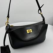 Balenciaga Black Rodeo Sling Pochette Black 22x11.9x12.7cm - 2