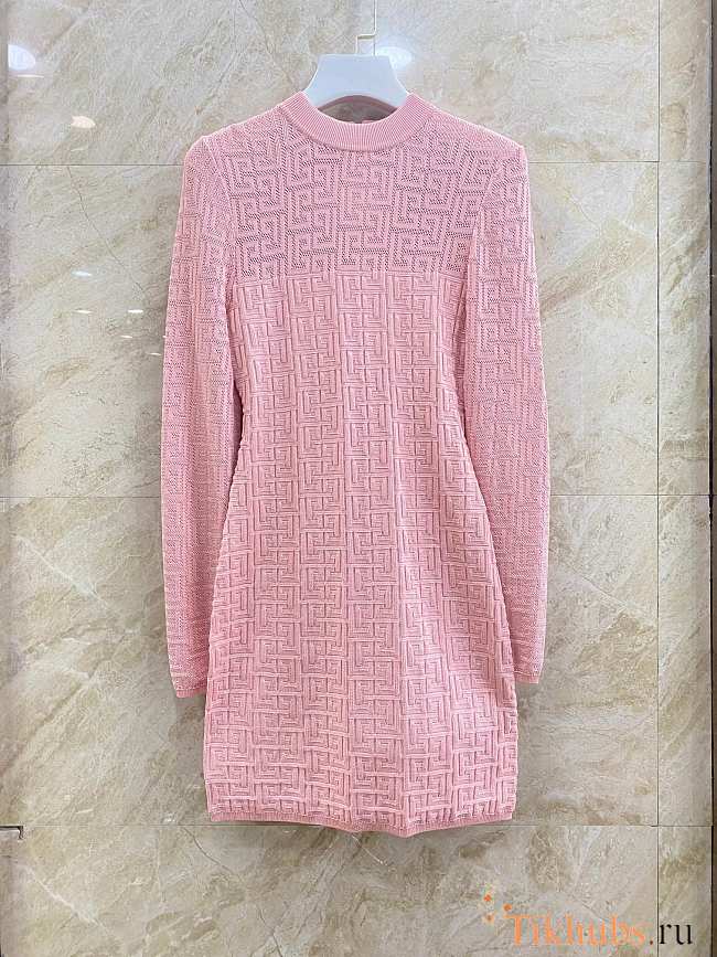 Balmain Pink Dress  - 1