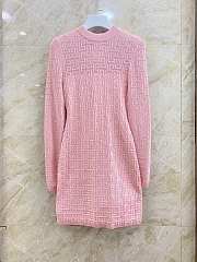 Balmain Pink Dress  - 1