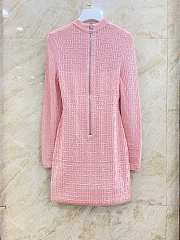 Balmain Pink Dress  - 3