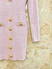 Balmain Pink Dress 02 - 4