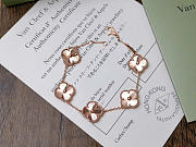Van Cleef VCA Rose Gold Bracelet  - 1