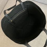 Celine Small Cabas Phantom Soft Grained Black 27x31x17cm - 5