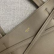 Celine Small Cabas Phantom Soft Grained Taupe 27x31x17cm - 3