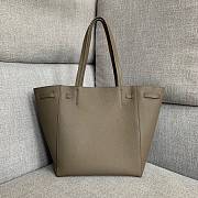 Celine Small Cabas Phantom Soft Grained Taupe 27x31x17cm - 4