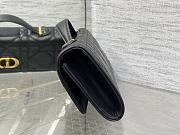 Dior Miss Caro Top Handle Pouch Black 24x12x4cm - 6
