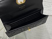 Dior Miss Caro Top Handle Pouch Black 24x12x4cm - 5