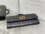 Dior Miss Caro Top Handle Pouch Black 24x12x4cm - 4
