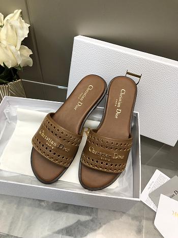 Dior Brown Slides 