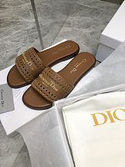 Dior Brown Slides  - 4