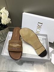 Dior Brown Slides  - 2