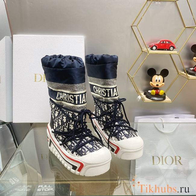 Dior DiorAlps Ski Blue Boots - 1