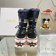 Dior DiorAlps Ski Blue Boots - 5