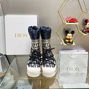 Dior DiorAlps Ski Blue Boots - 4