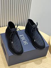 Dior Granville Chukka Boot Black Suede - 4