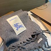 Burberry Grey Scarf 23x185cm - 3
