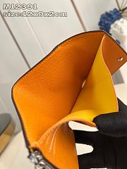 Louis Vuitton LV Victorine Wallet Monogram Yellow 12x9.5x2.5cm - 5
