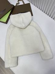 Burberry White Jacket  - 5