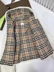 Burberry White Jacket  - 4