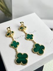 Van Cleef VCA Green Earrings  - 2