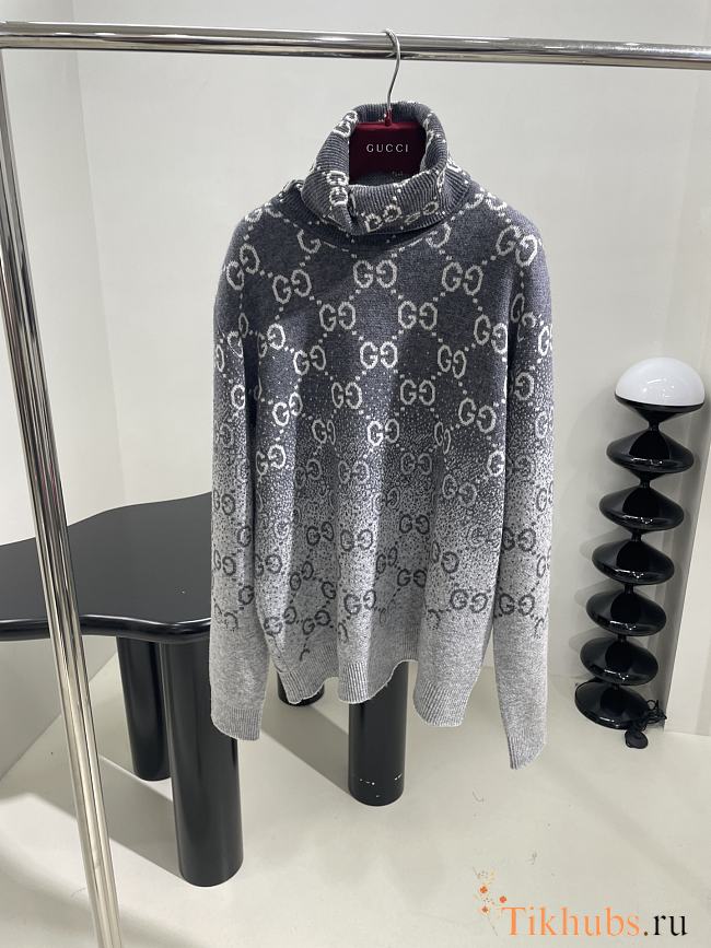Gucci GG Pattern Jacquard Sweater - 1