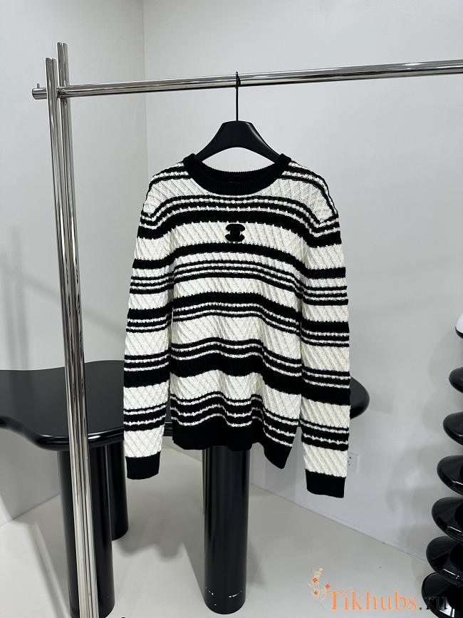 Chanel Cashmere Long Sleeves Shirt - 1