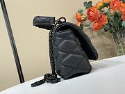 Louis Vuitton LV GO-14 MM Black Lambskin 23x16x10cm - 5