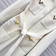 Valentino Drill Double Coat White - 4