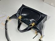 Chloe Small Paraty 24 Handbag Black 27x16x15cm - 3