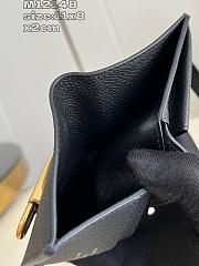 Louis Vuitton LV Wallet Low Key Compact Black 11x8.5x2cm - 4