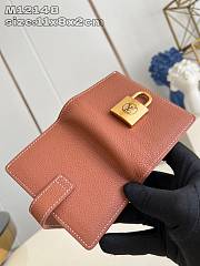 Louis Vuitton LV Wallet Low Key Compact Cognac 11x8.5x2cm - 4