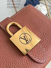 Louis Vuitton LV Wallet Low Key Compact Cognac 11x8.5x2cm - 3