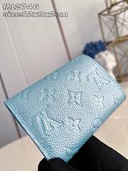 Louis Vuitton LV Victorine Wallet Azur Frost 12x9.5x2.5cm - 3