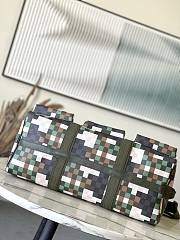 Louis Vuitton LV LV Trail Keepall 55 Damoflage Green 55x29x23cm - 3
