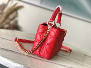 Louis Vuitton LV Capucines East-West Mini Red 22x12x8cm - 6