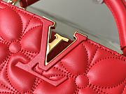 Louis Vuitton LV Capucines East-West Mini Red 22x12x8cm - 2