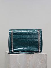 YSL Medium Niki Bag Green 28x20.5x8.5cm - 4